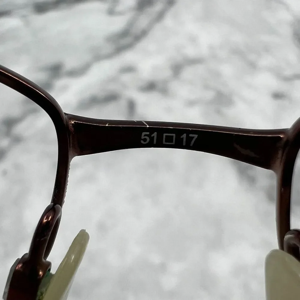 Brendel 902090 60 Eyeglasses Frames Brown Round Full Rim 51-17-135 - Picture 12 of 12